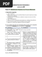 ADM. FINANCIERA II - Asignacion No. 5 (Tema VI)