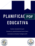 Planeacion Educativa Gamaliel Ek