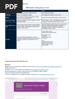 Cuadro Comparativo - Prosa y Verso