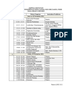 Jadwal Kegiatan