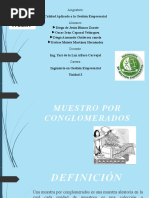 Muestreo Por Conglomerados