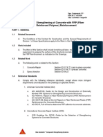Sika Section 03 01 30.72 Strengthening of Concrete With FRP Fiber Reinforced Polymer Reinforcement Guide Specifications 1322361