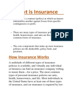 What Is Insurance Full Details PRE VS POST COVID by Vishal