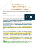 Il Mito Nell'evoluzione Del Pensiero Psicanalitico