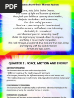 Force, Motion, and Energy