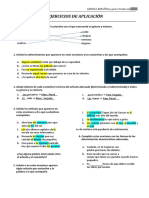 06 - Ejercicios de Aplicación Determinantes