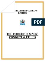 TDC Code of Business Conduct