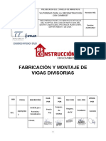 PET de ASCENSORES Procedimiento Estructuras y Vigas - R04