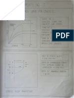 Plate No 1: 1 Stress Strain Curve For Concrete