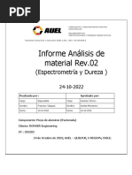 Informe Inspección Pieza Aluminio