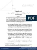 Tercerias en Los Juicios de Prescripción Extraordinaria Adquisitiva de Dominio