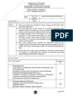 PS01ECHE52 Applied and Industrial Chemistry