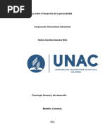 Ensayo Sobre El Desarrollo de La Personalidad