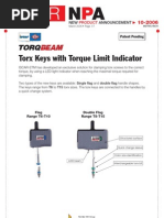 TORQBEAM - Torx Keys With Torque Limit Indicator