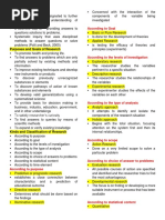 Concepts of Research