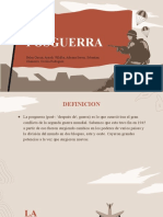 La Posguerra