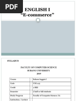 E Commerce