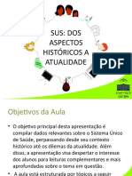 Sus: Dos Aspectos Históricos A Atualidade