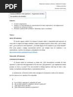 Texto Explicativo - Organización Narrativa - Final Didáctica