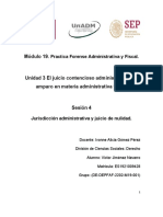 Módulo 19.: Practica Forense Administrativa y Fiscal