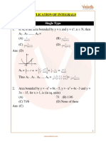 JEE Advanced Application of Integrals Important Questions