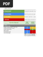 Activity: Assign Project Roles and Responsibilities in A RACI Chart