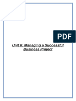 Managing A Successful Business Project