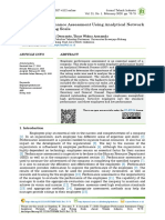 Employee Performance Assessment Using Analytical Network Process and Rating Scale 