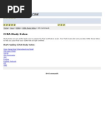 Start Reading CCNA Study Notes