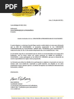 Carta de Invitación para Facilitadores de Latinoamérica