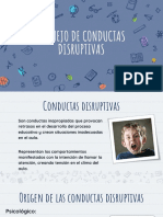 Conductas Disruptivas