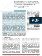 Differentiated Assessment in Araling Panlipunan 10 Enhanced Learning Activities