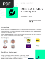 Dunzo Case Study