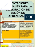 Taller Directores Agosto 2022 - Sesión de Aprendizaje