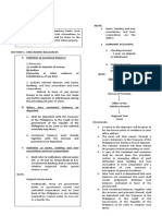 Unclaimed Balances Act Outline