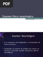 Examen Físico Neurologico DRA MOLESTINA