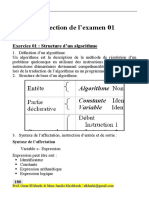 Correction Examen01