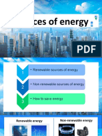 Sources of Energy