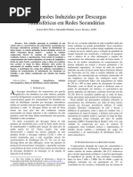 Sobretensões Induzidas Por Descargas Atmosféricas em Redes Secundárias