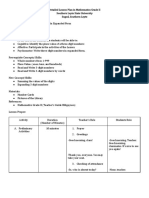 Detailed Lesson Plan in Mathematics Grade II