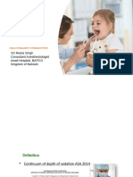 Conscious Sedation Paediatrics