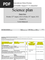 Plan G4 Sci Week 2 Plants