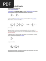 Producto de Cauchy