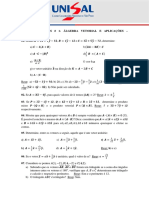 Algebra Vetorial - CORRIGIDA