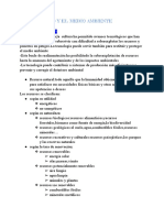 La Humanidad y El Medio Ambiente