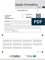 Avaliação Simulado de Matemática 2º Ano