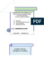 Aplikasi Membuat Soal PTS-PAS-Ujian - 2021