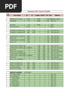 Estimation GNFC Tag No E-37303M1