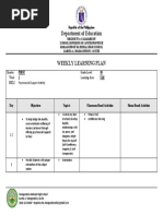 WLP Grade 10-Cookery q1w1