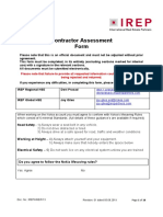 2020 IREP Contractor's Assessment Form v3 (Nokia Specific) - Q Terrier